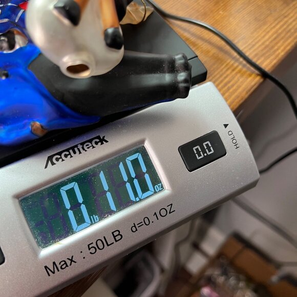 VTG Pottery Barn Reindeer Blown Glass Ornaments 1998 Set of 8 Comet Vixen Cupid - Picture 12 of 12